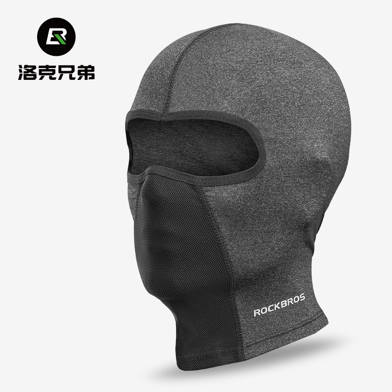Rockbros Sun Protection Riding Hat Motorcycle Ice Silk Full Face Mask Spring and Summer Outdoor Windproof Scarf Men and Women