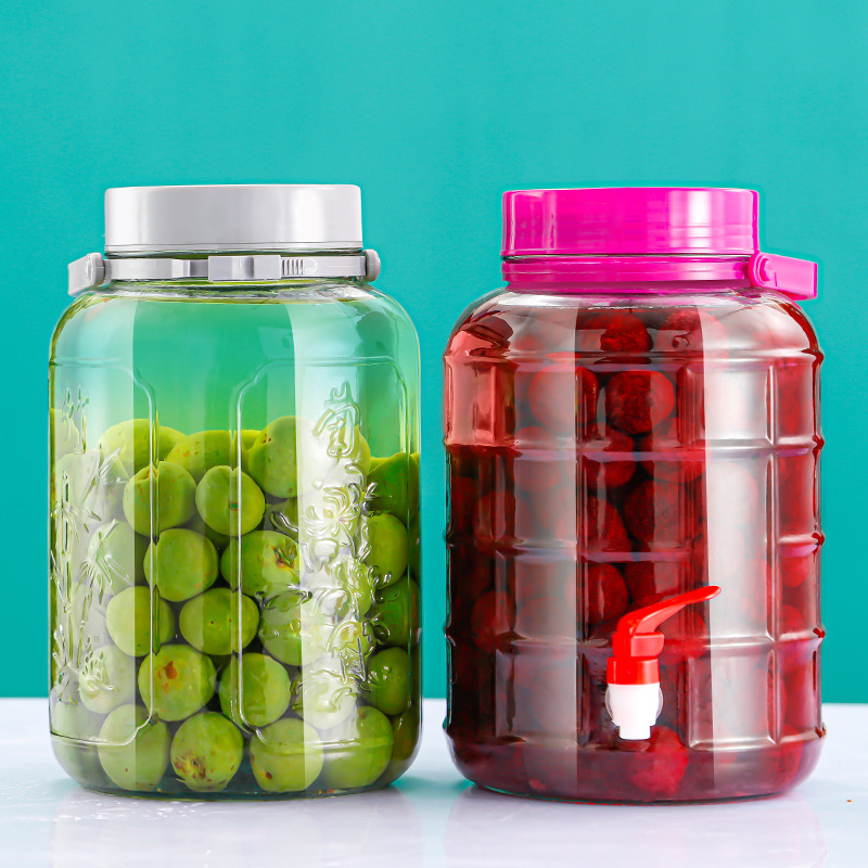 泡酒玻璃瓶专用酒桶带龙头装杨梅空瓶酒罐果酒食品级酒瓶子密封罐