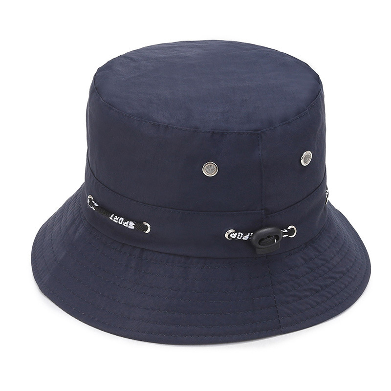 Cross-Border Hat New Small Brim Bucket Hat Breathable Sun Protection Hat Adjustable Fashion Sun-Proof Bucket Hat Low Price