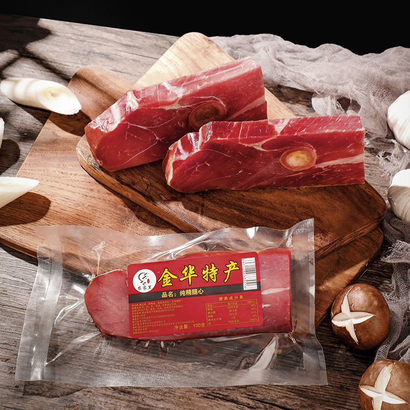 金华火腿土特产100克分割切片手工制作农家腌腊肉现货厂家批发