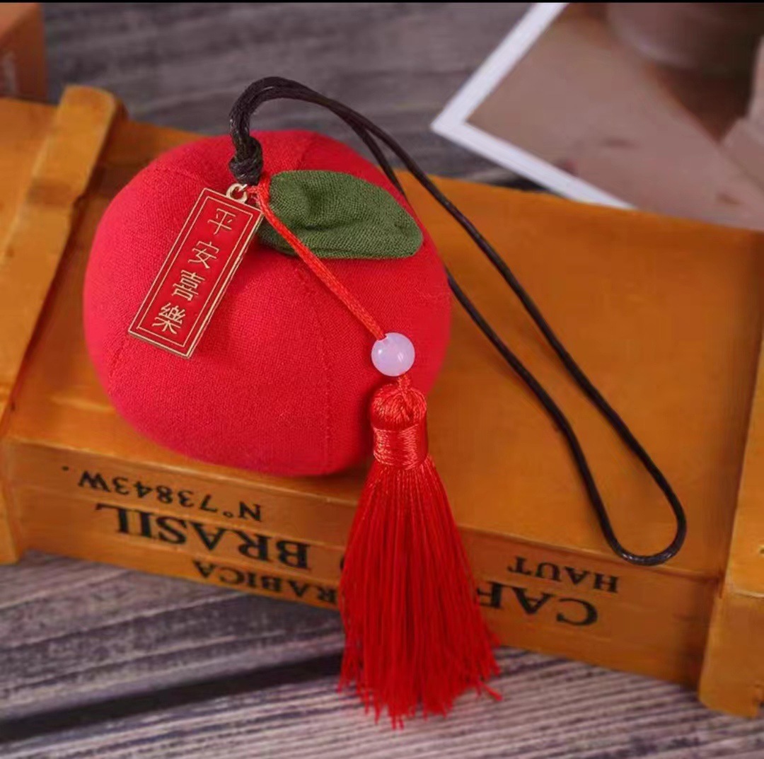 Dragon Boat Festival Sachet Perfume Bag Factory Direct Sales Argy Wormwood Lucky Persimmon Pendant Handmade DIY Material Package Lotus Seedpod Section