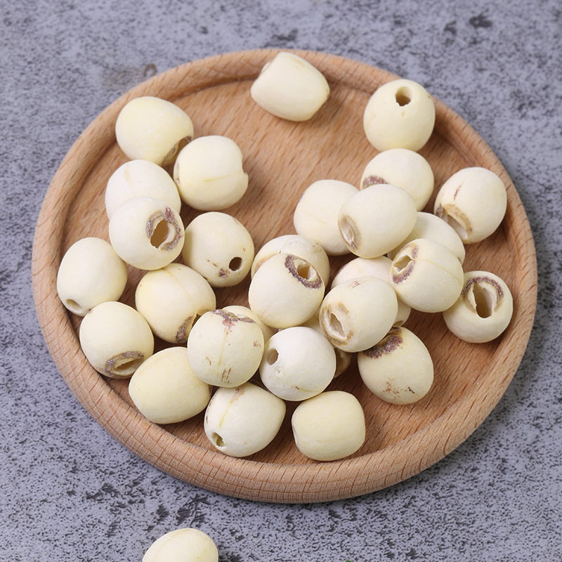 九鲤湖莲子150g磨皮通心白莲无硫干货去芯莲无芯莲百合银耳羹