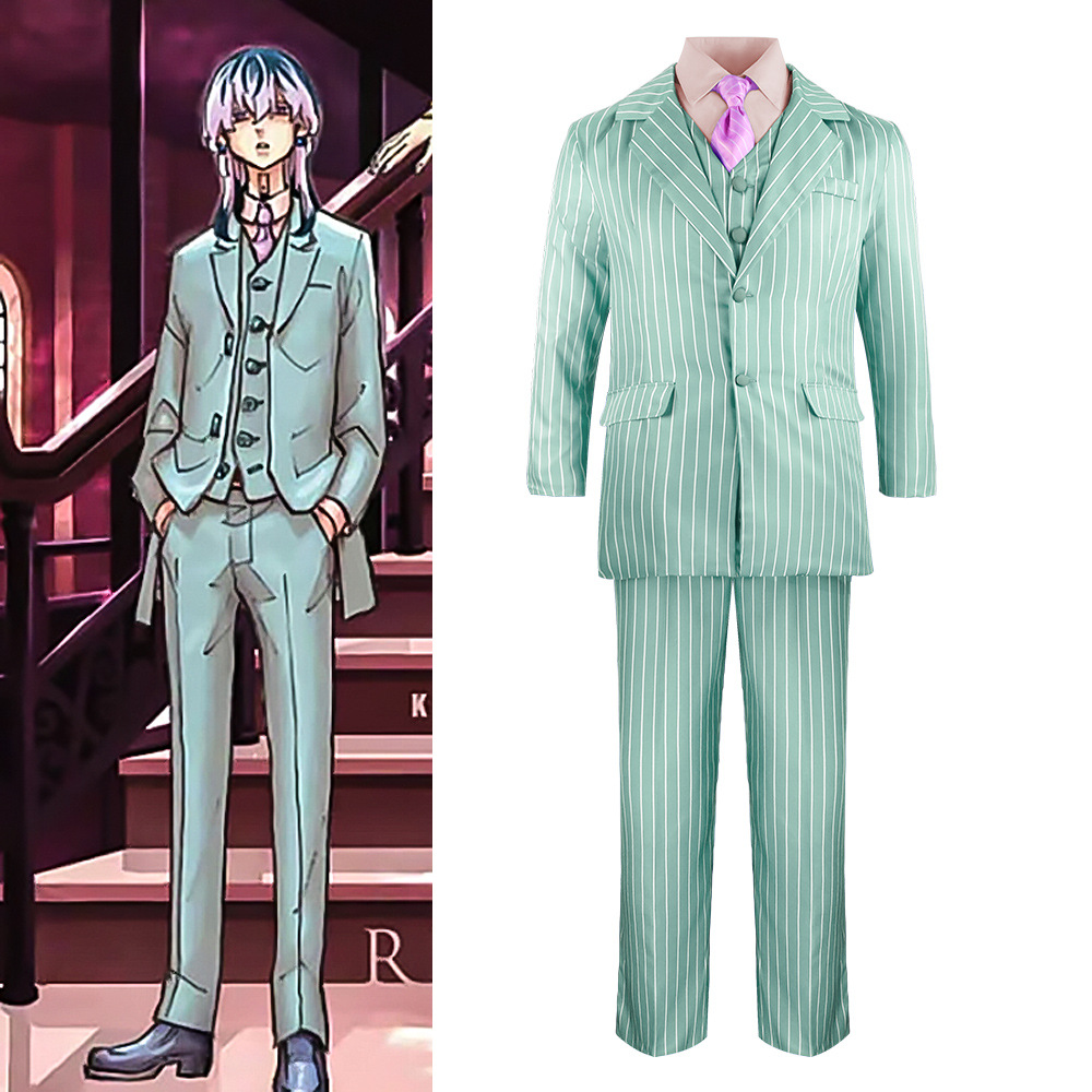 东京复仇者三途春千夜cos服 灰谷龙胆三途春千夜西装cosplay服装