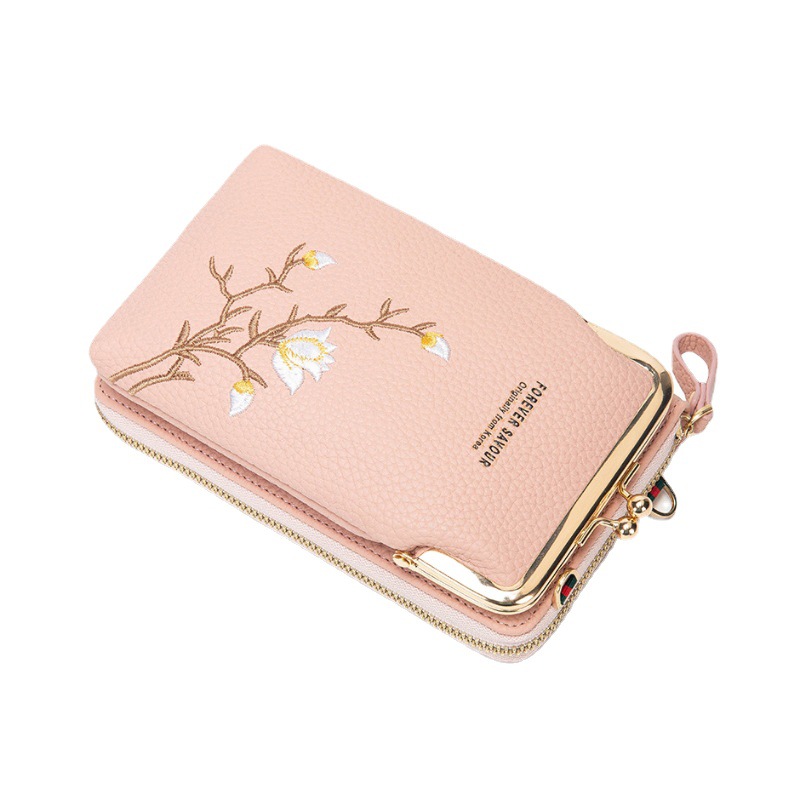 Cell Phone Bag Wholesale New Summer Large-Capacity Crossbody Bag Small Female Niche Embroidered Ins Wallet Ladies Fashion