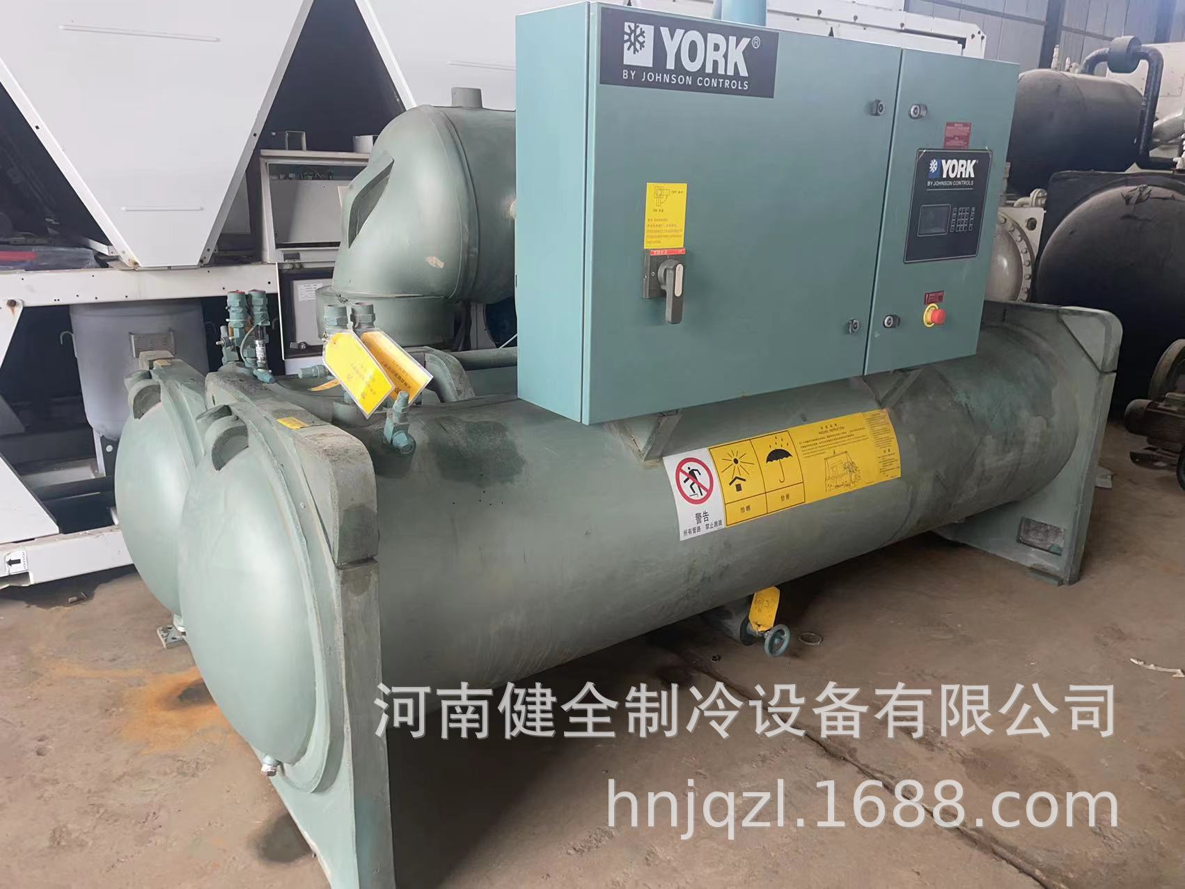 二手水源热泵 二手约克yews210冷吨热泵(地源热泵)