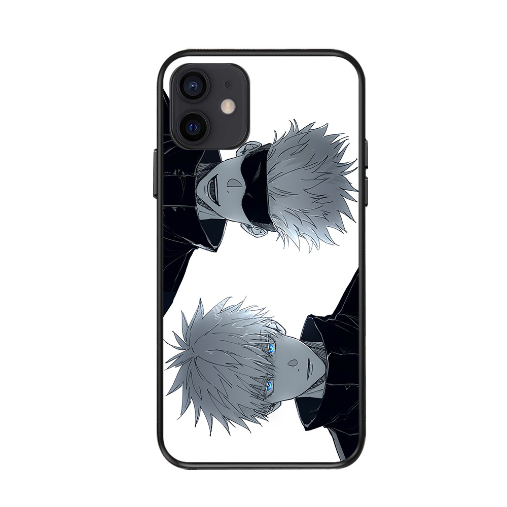 咒术回战虎杖悠仁13promax手机壳新款动漫周边日系xr五条悟手机壳