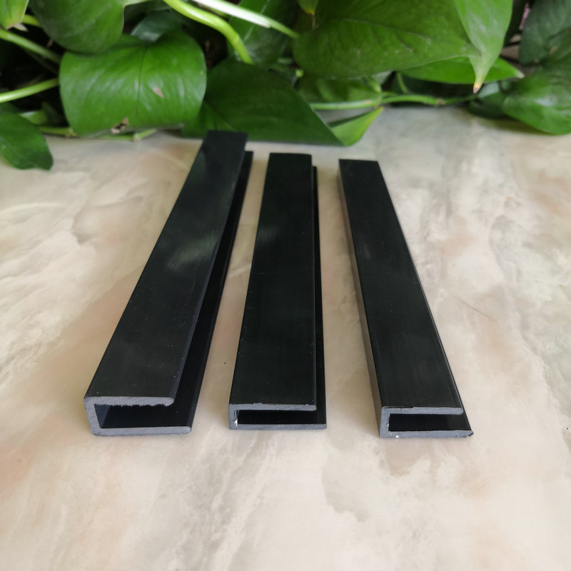 u形塑料压条pvc塑料型材强度高韧性强可制作