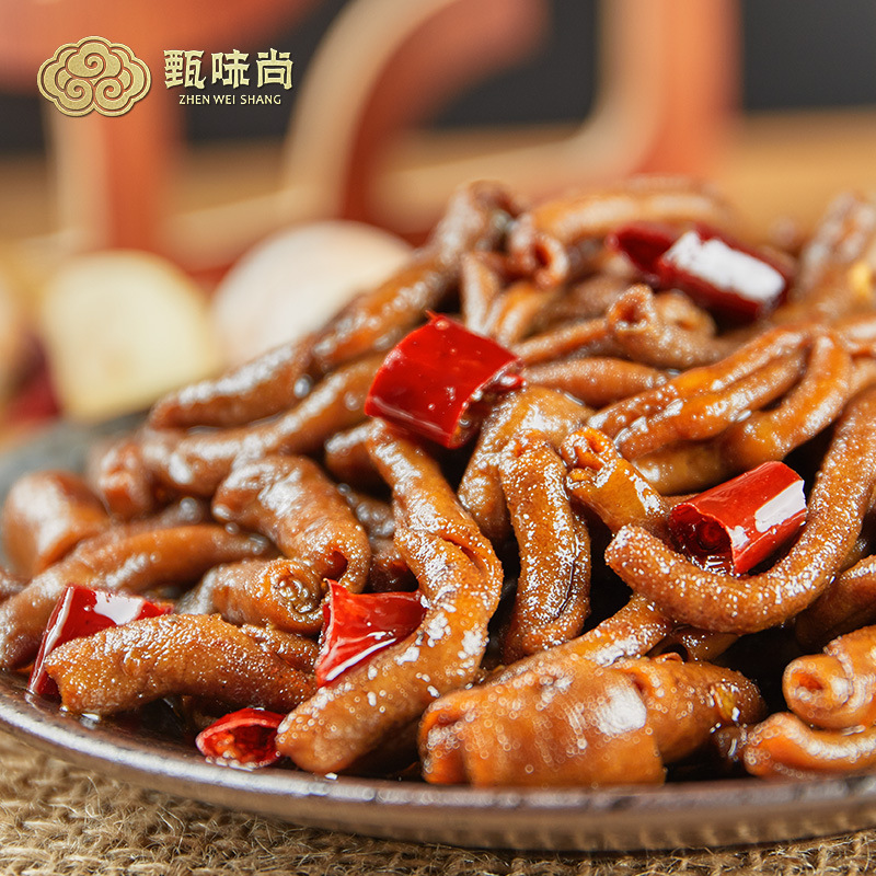 麻辣爆鸭肠小串冷吃卤味香辣鸭肉新鲜食品熟食即食特色小零食小吃