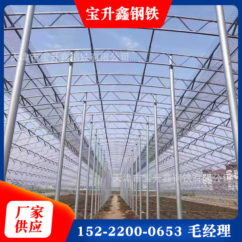 镀锌钢管大棚养殖大棚温室大棚钢结构蔬菜种植大棚