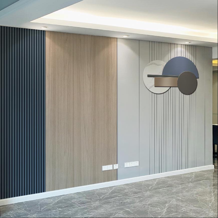 3d壁布电视背景墙壁画客厅墙布沙发卧室床头格栅轻奢风影视墙壁纸