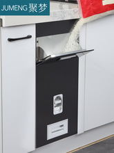 F2CZ米箱嵌入式橱柜米桶米柜304不锈钢厨房计量米缸家用自动防虫