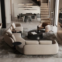 Miinottis沙发意式极简Baxiter大客厅设计软包沙发大平层别墅沙发