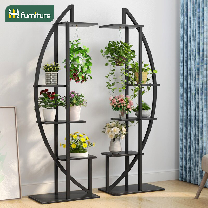 铁艺花架子定制客厅多肉花店鲜花展示架室内落地植物架阳台花盆架