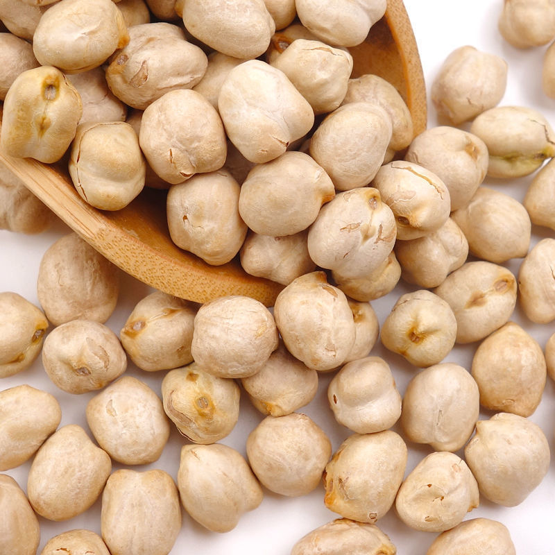 鹰嘴豆批发新疆木垒熟炒货香酥五谷杂粮鸡心豆坚果零食干炒即食厂