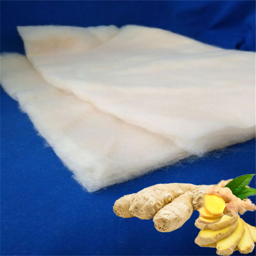 暖姜纤维棉暖姜纤维被芯服装用暖姜纤维中棉暖姜填充材料暖姜填充