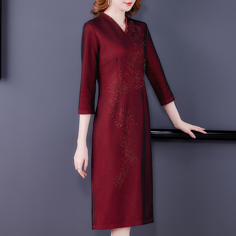 婚礼婆婆妈妈装图片