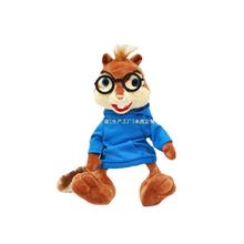 日韩RPET绒布松鼠玩偶 RPET毛绒玩具 企业礼品毛绒公仔 工厂定 制