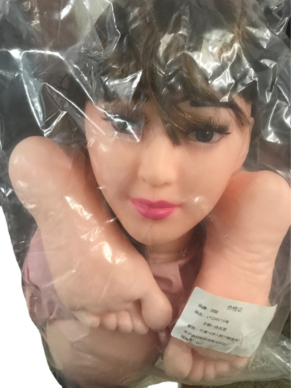 Inflatable Doll Hands and Feet One Sex Doll Doll Long Hair Men's Masturbator Adult Sex Product One Piece Dropshipping