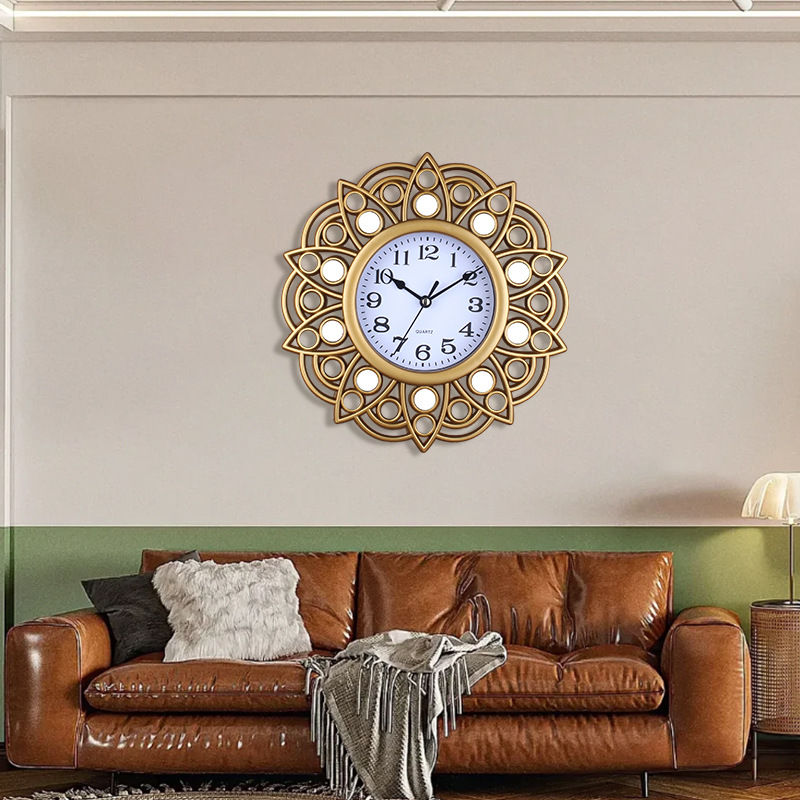 10寸25CM美式创意挂钟表时尚艺术客厅挂钟复古厂家挂钟批发时钟