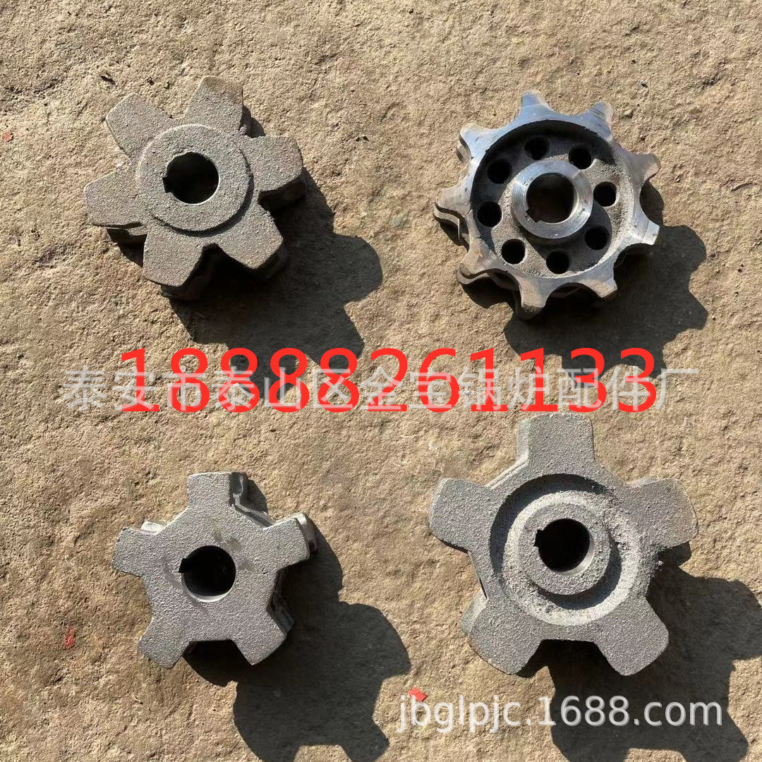 锅炉除渣机配件 五5角轮 六6角轮 四4角轮 九9角轮 链轮 撒粪机轮