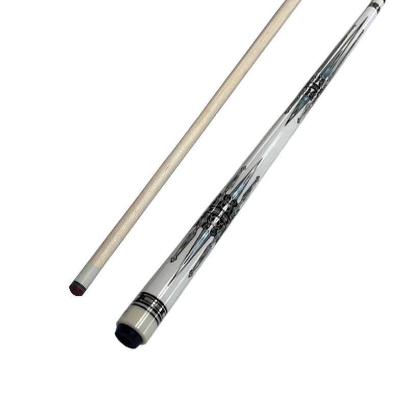 1/2分体台球杆13mm大头桌球杆可拆分中式黑8美式九球斯诺克白色球