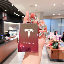 适用于新款Tesla特斯拉Model3卡片钥匙套ModelY/ModelX/S壳男扣包