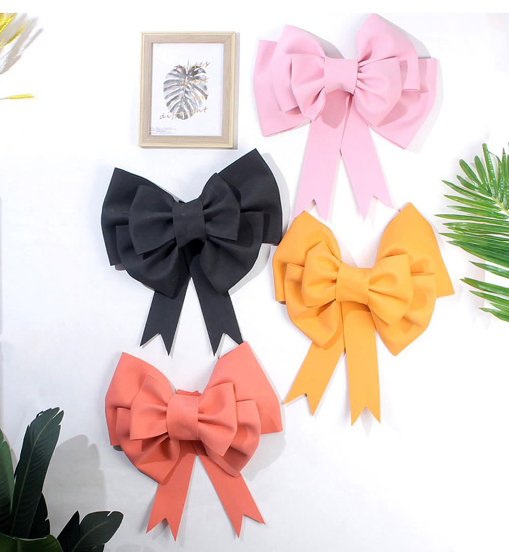 跨境热销 ins网红大中小号eva蝴蝶结小红书海绵纸加长飘带蝴蝶结