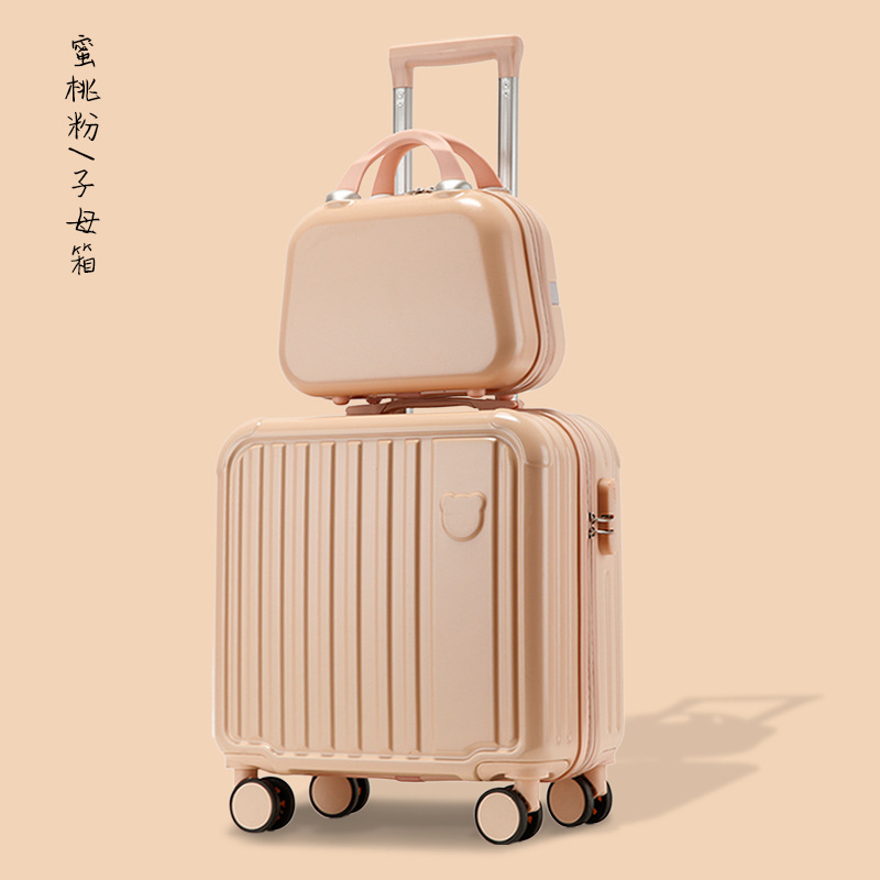 Luggage Good-looking 18-Inch Small Boarding Bag Lightweight Durable 20 Fresh Ins Internet Celebrity Trolley Case Wholesale