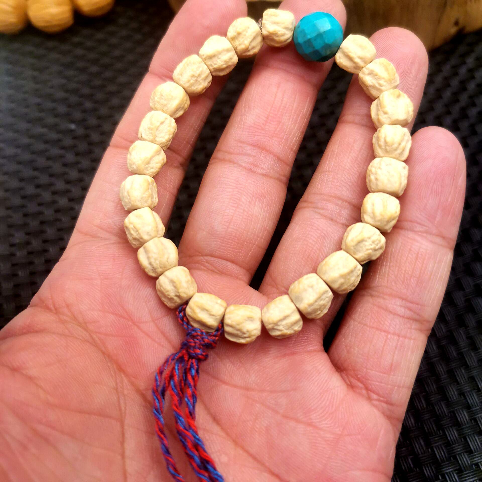 正宗热振寺百香籽手串深坑鬼脸百香手链籽菩提籽