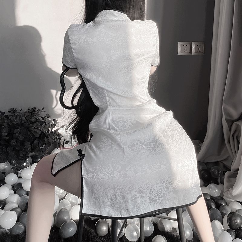 性感情趣旗袍制服睡衣纯欲火辣情感趣味内衣情调少女诱惑暴露女装