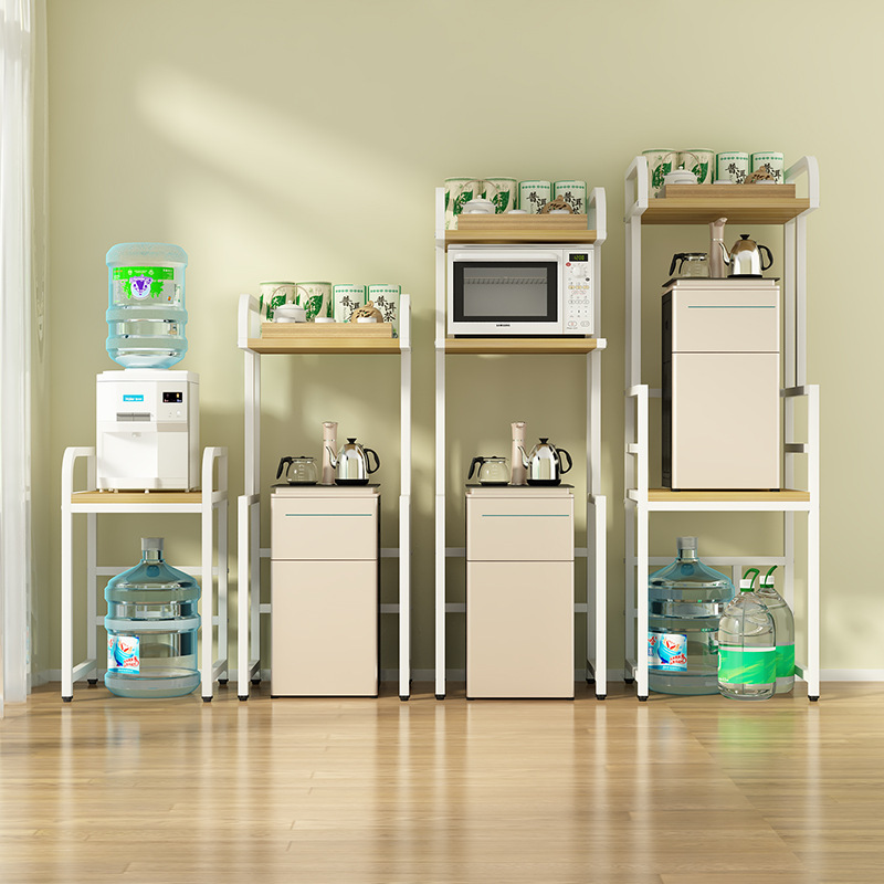 饮水机置物架放东西的置物架家用小型台式饮水机架子落地茶吧机架