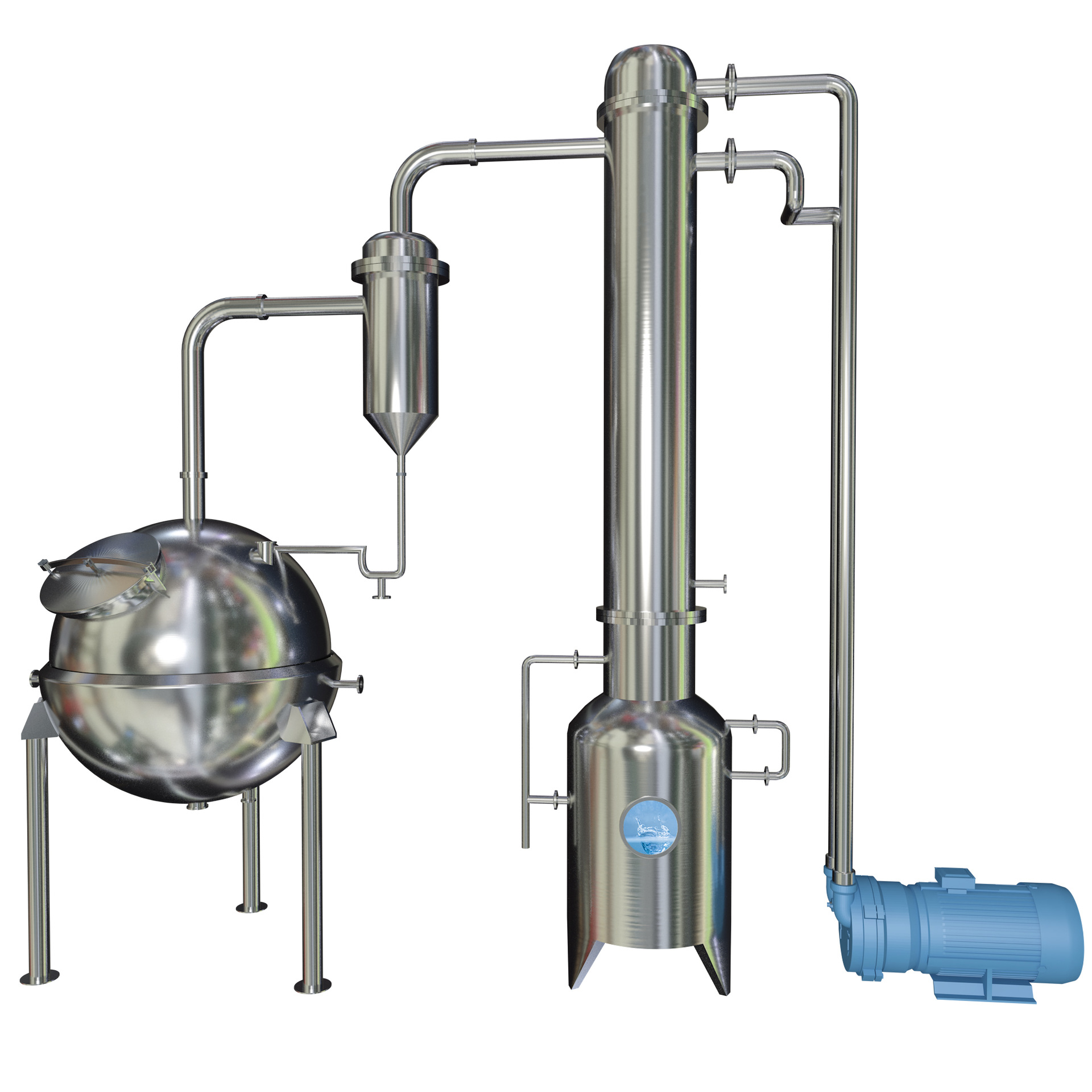 厂家定制不锈钢多功能提取罐 小型中药植物精油骨素提取浓缩机组