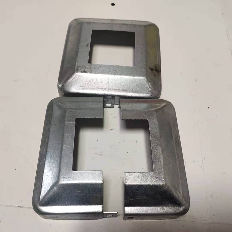 现货供应 护栏立柱底盖 多种规格可选 锌钢装饰盖 护栏连接件