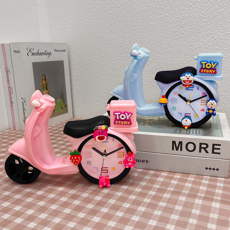 床头闹钟强力叫醒可爱卡通创意学生专用起床神器超响宿舍桌面时钟