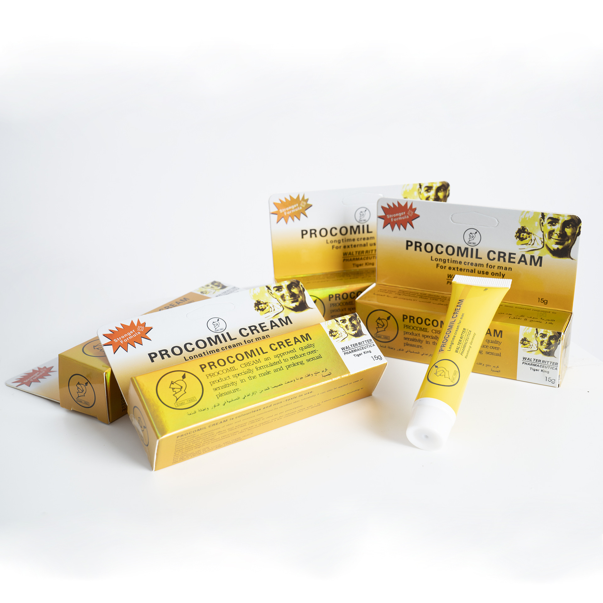 跨境procomil cream longtime for men金刚膏黄金龙延时霜-阿里巴巴