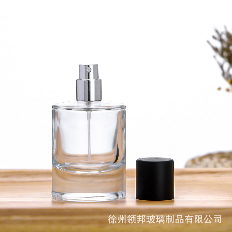 Wholesale Spot Glass Perfume Sub-Bottles Bayonet 50ml Moisturizing Spray Fire Extinguisher Bottles Toner Subpackaging Sample Bottle