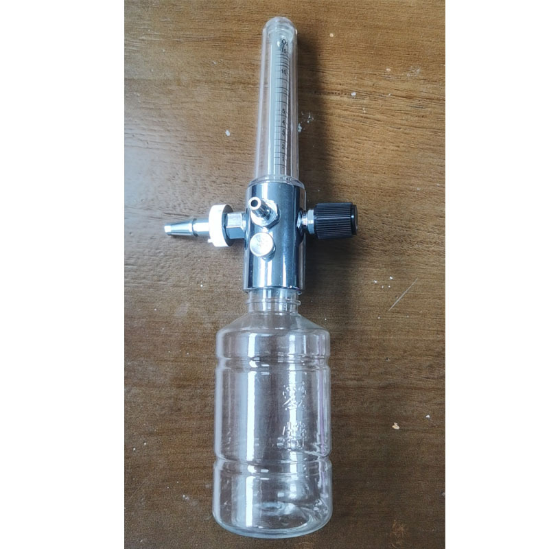 医院中心供氧终端插墙式氧气吸入器流量计 带加湿和雾化 英标法标