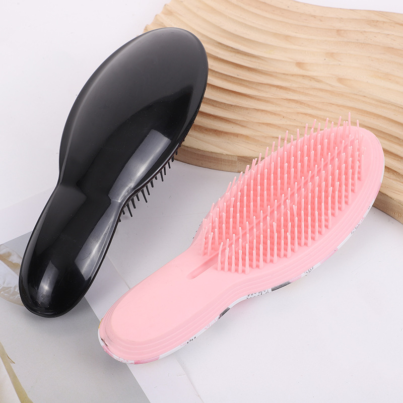 Korean Style Tangle Teezer Hairbrush Portable Home Hair Styling Comb Skin Massage Cushion Comb Fluffy Hair Curly Hair Airbag Comb