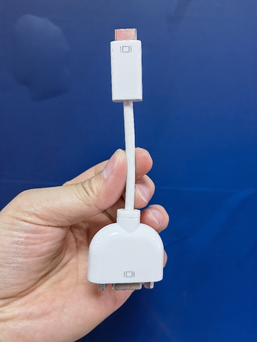 mini dvi to vga 短线 mini dvi to vga转接线 迷你dvi转vga转换