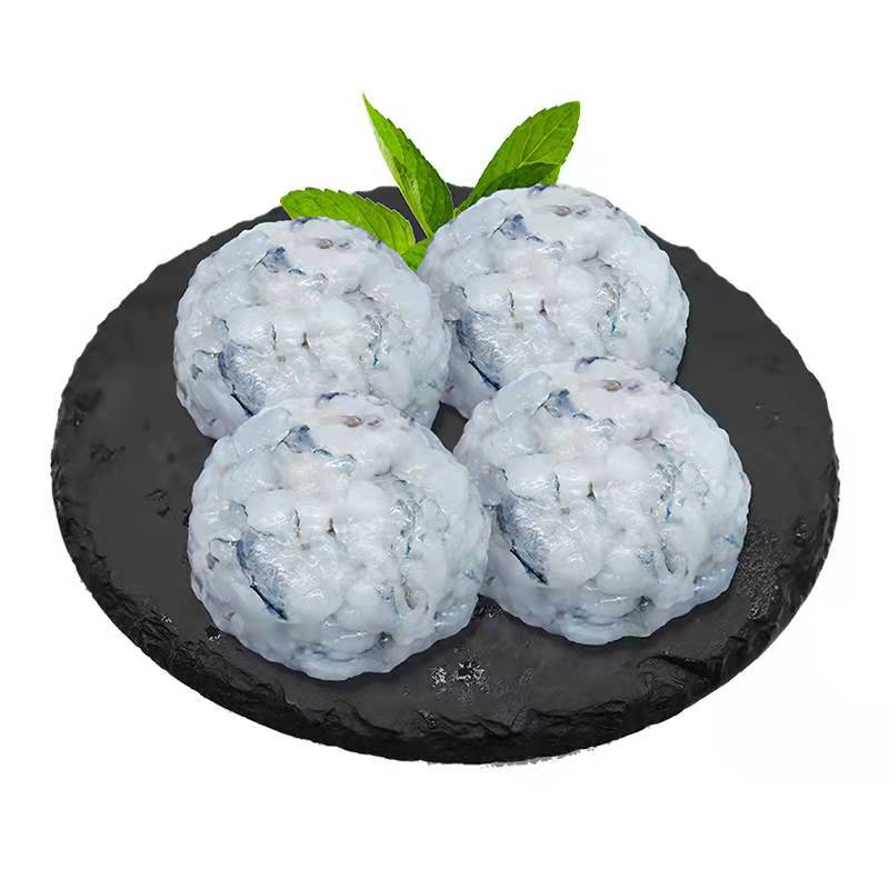 鲜美来黑虎虾虾滑95%虾肉含量 500g 火锅豆捞食材速冻黑虎虾滑