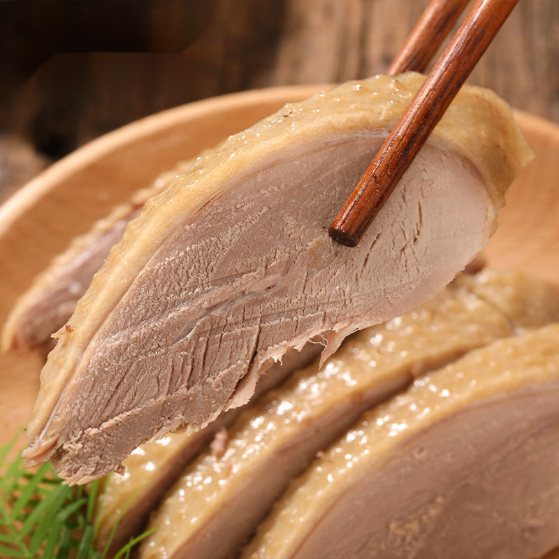 盐水鸭南京南京特产整只清香熟食板鸭酱板鸭咸水鸭即食亚马逊批发