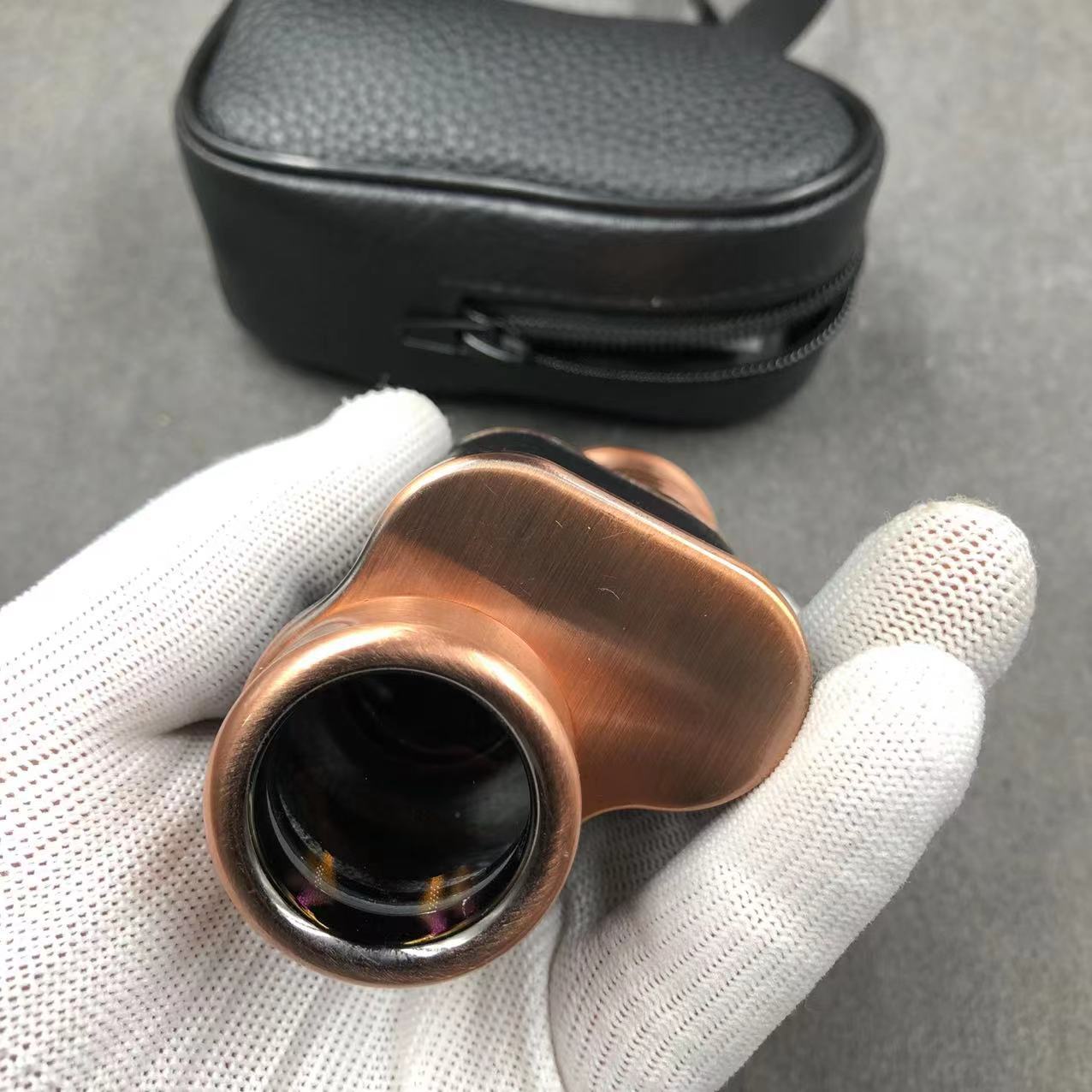 德国毛瑟单筒望远镜8x24迷你高倍高清微光夜视金属户外望眼镜保罗