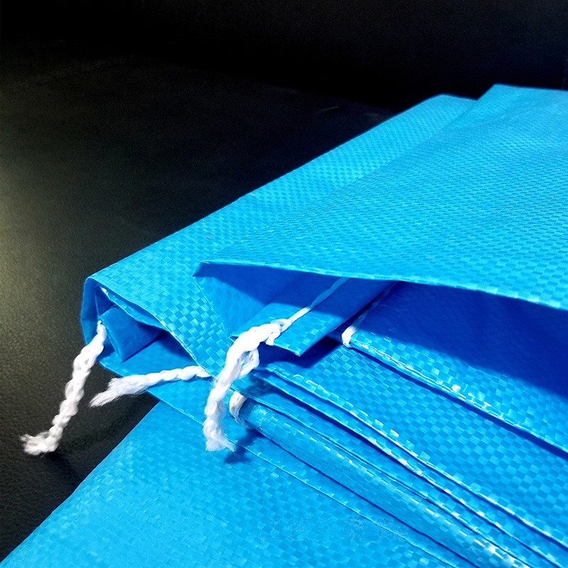 临沂批发塑料编织袋 深蓝色110宽-150-160-180-200-220宽加厚装袋