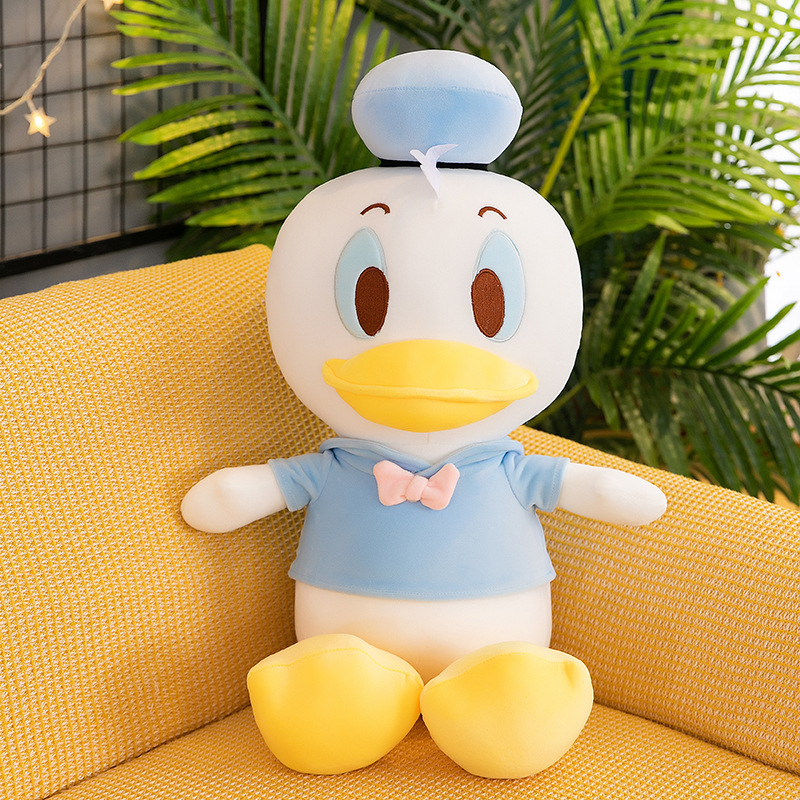 Internet Hot New Donald Duck Plush Toy Cute Cartoon Daisy Doll Ragdoll Couple Doll Children's Gift