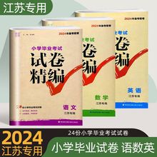 2024版通成学典小学毕业考试试卷精编语文数学英语小升初江苏