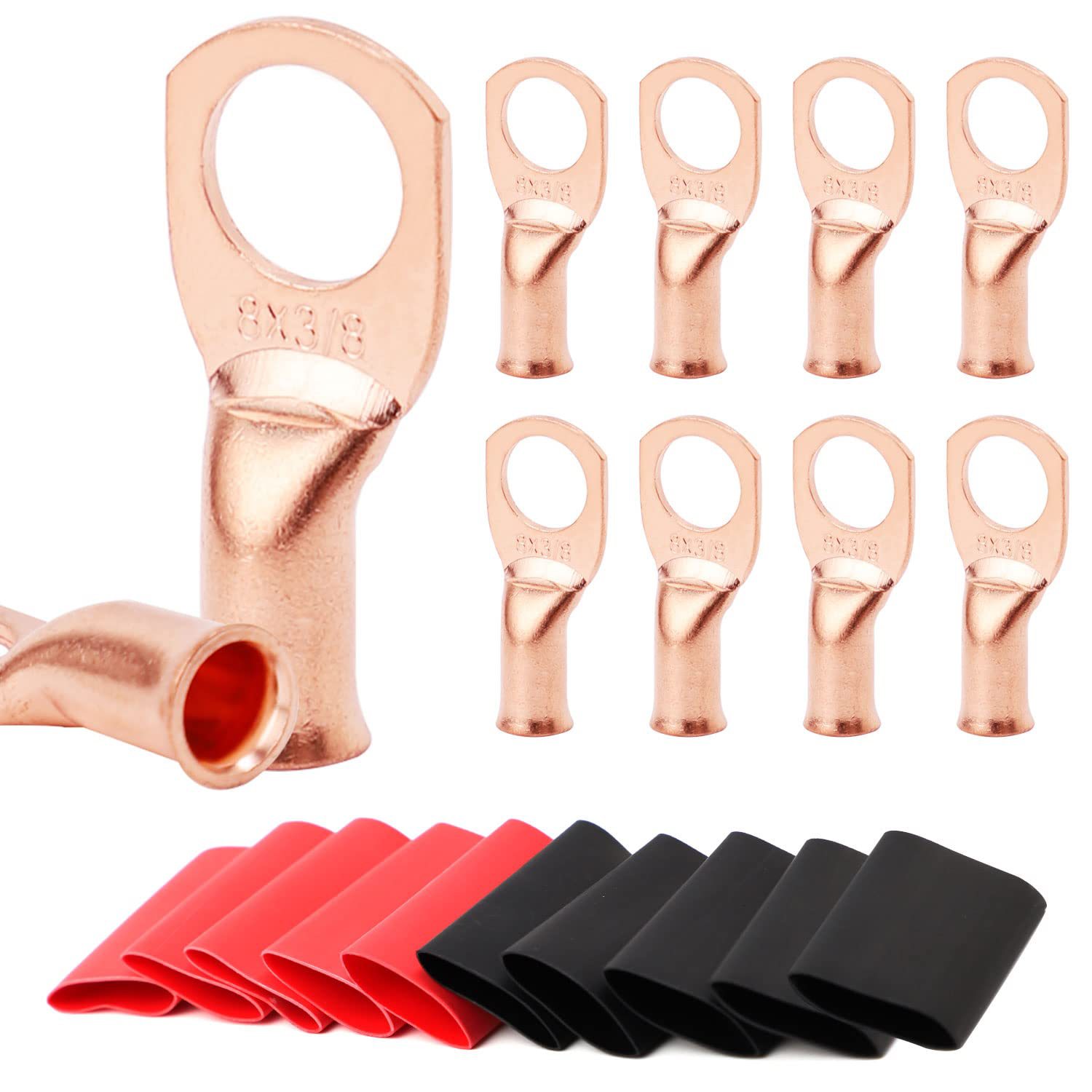 加厚纯铜夹接线柱厚电端子负极蓄电通用桩头接线蓄电池红色头端