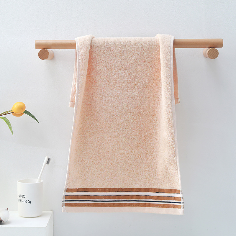 Cotton Geometric Towel Household All-Cotton Face Towel Adult Thickened Face Towel Absorbent Hand Gift Labor Protection Towel