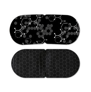 一次性石墨烯蒸汽眼罩小批量定制 石墨烯睡眠遮光跨境外贸眼罩oem