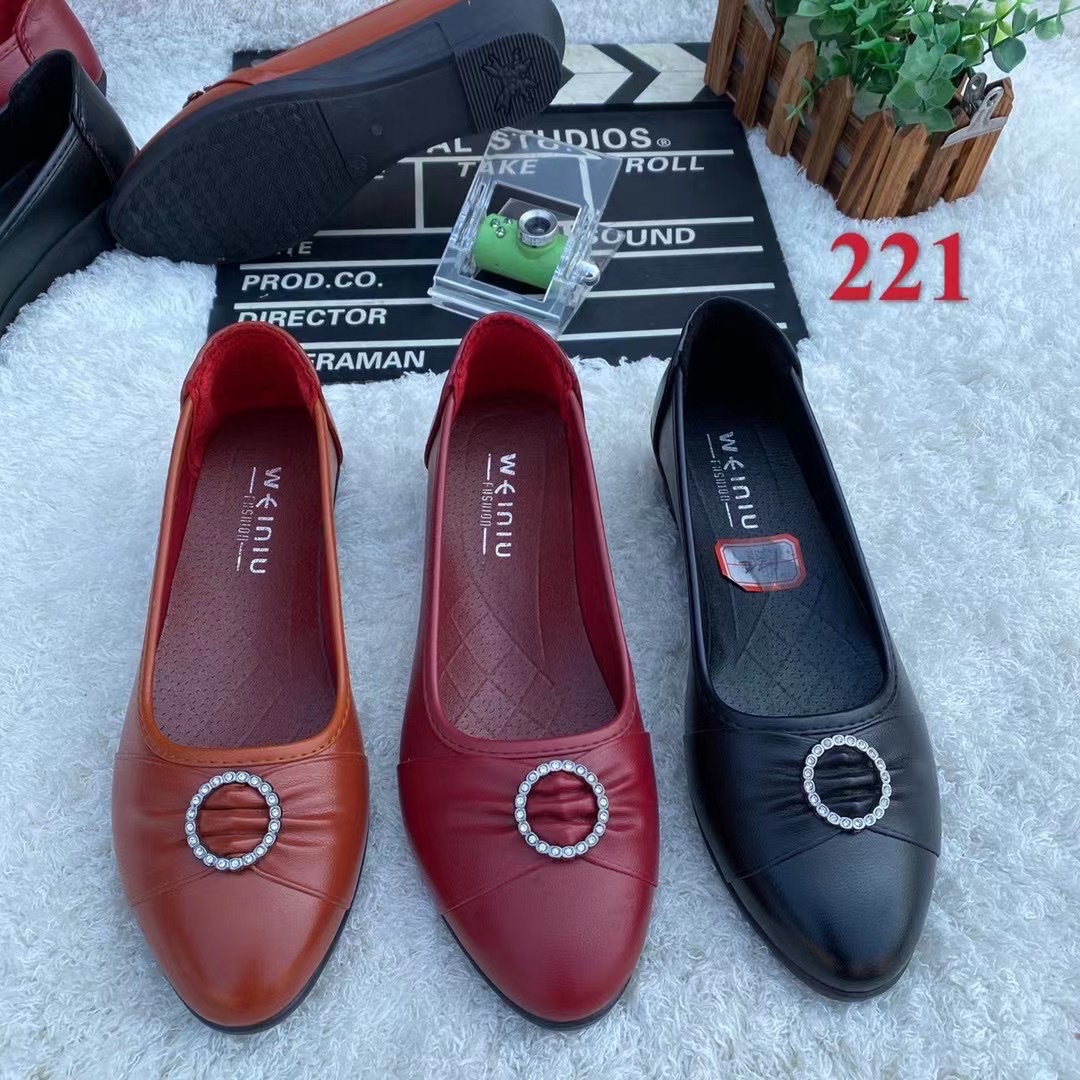 2023春季新款中老年妈妈鞋坡跟时尚鞋跑江湖地摊女鞋低价单鞋批发