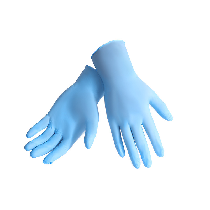 利快 马来西亚进口rubberex一次性无粉丁腈手套 加厚 100只装